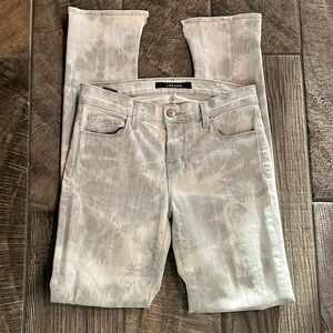 J Brand acid wash skinny jeans